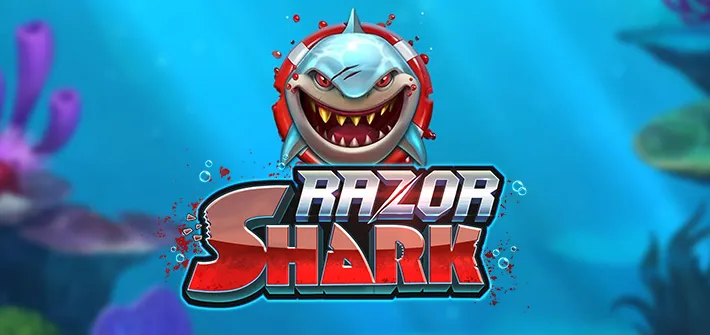 Walzen des Slots Razor Shark